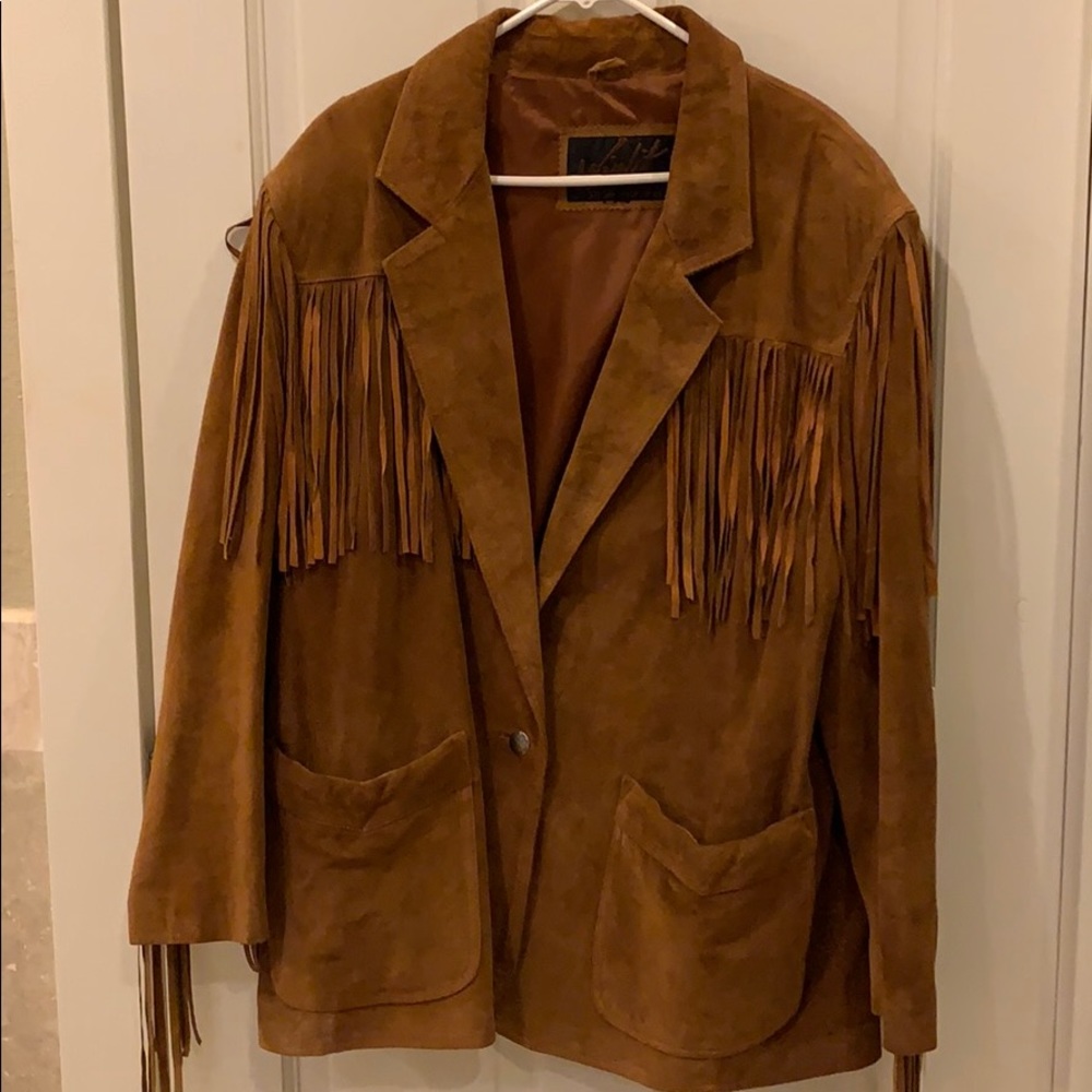 Western Suede Jacket, Cowboy Style